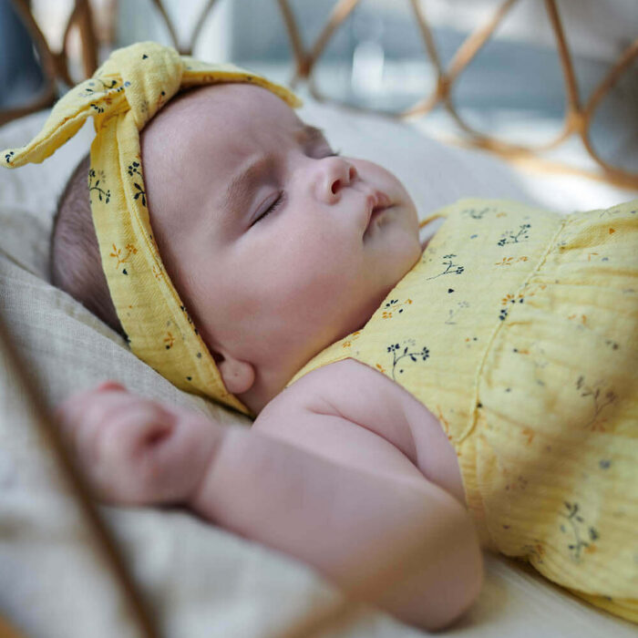 Galvajuostė Muslin Yellow