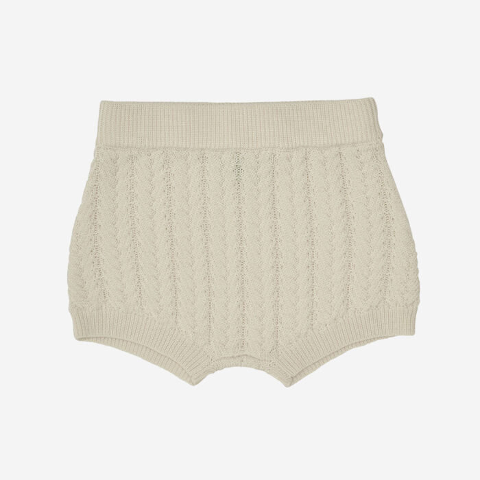 Megzti šortukai Merino Ecru