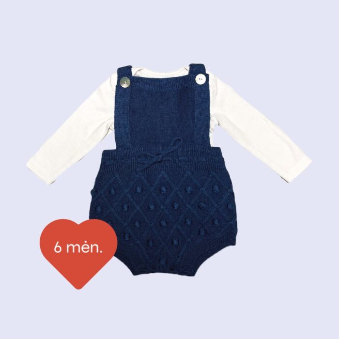 Apranga kūdikiui Merino Navy